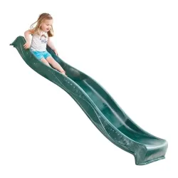 Lauko čiuožykla. Žalia. 220 cm