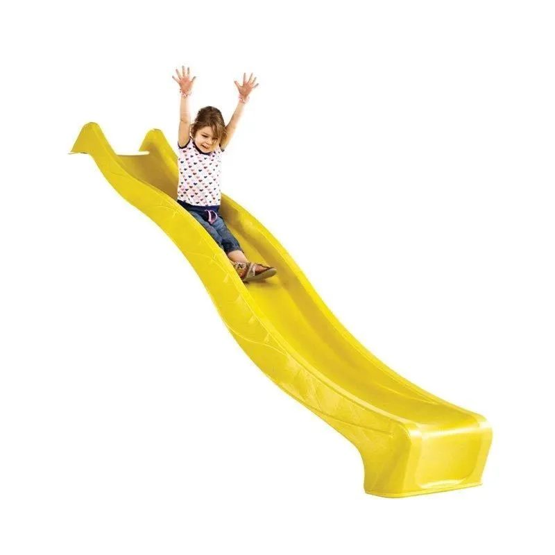 Plastmasas slidkalniņš 2.90 m dzeltens