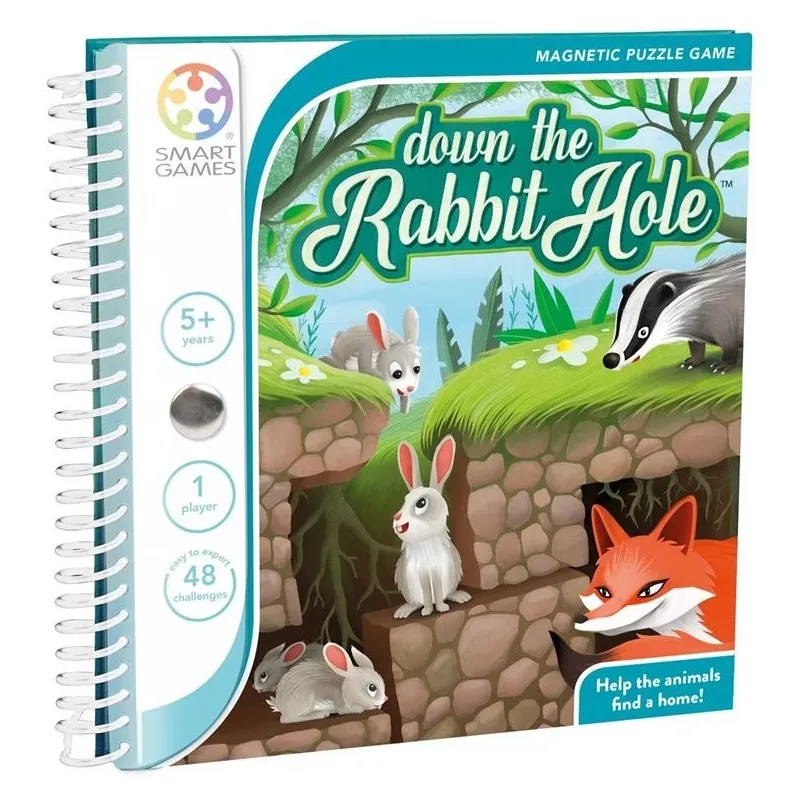Galda spēle Smart Games Down The Rabbit Hole. EN