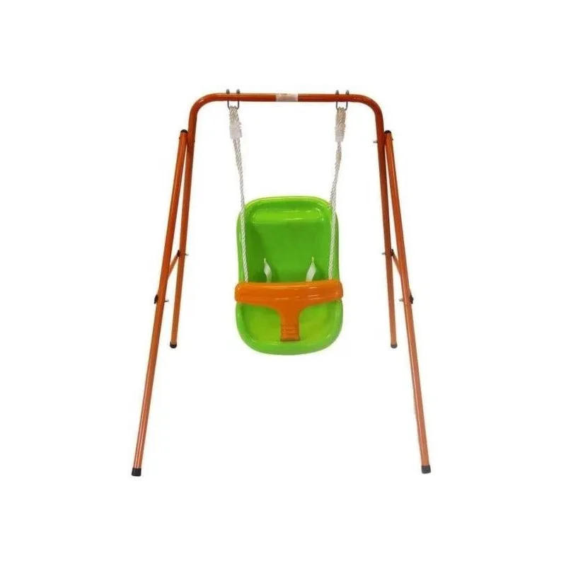 Šūpoles Paradiso T02701, 95 cm, 113 cm, zaļa krās.-oranža krās.