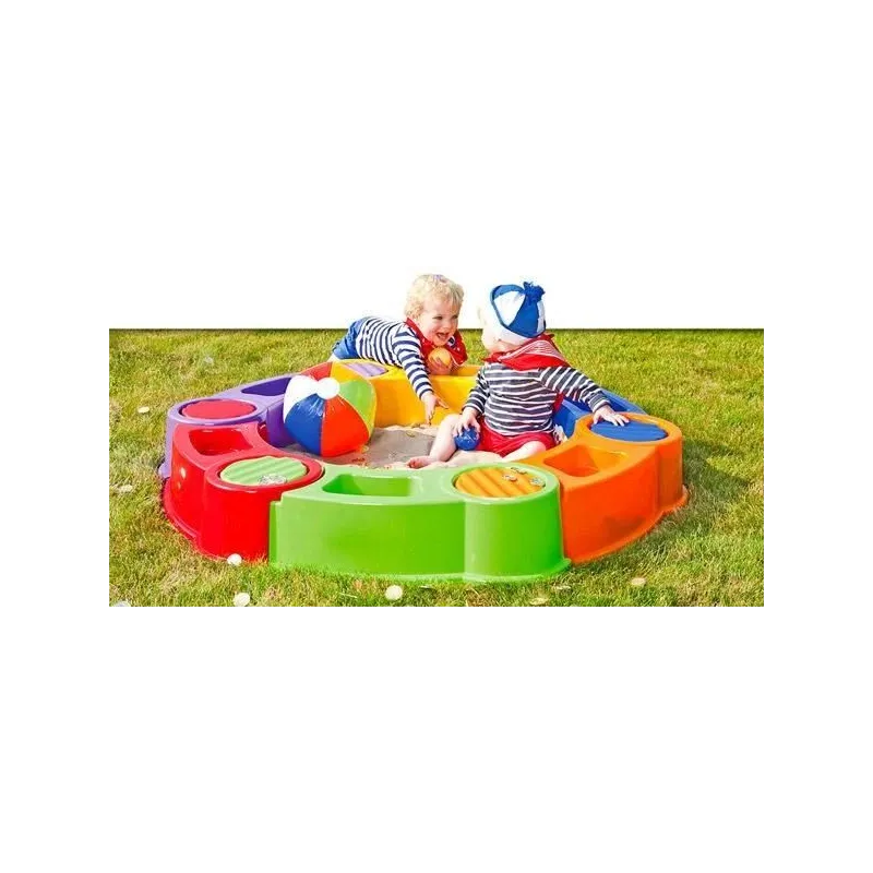 Smilšu kaste Paradiso T00721, 141 x 141 cm, daudzkrāsaina