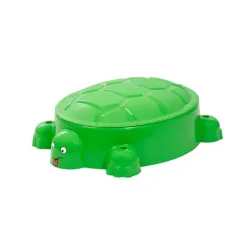 Liivakast Paradiso Turtly Smile T00743, 95 x 68 cm, kaanega, roheline v.