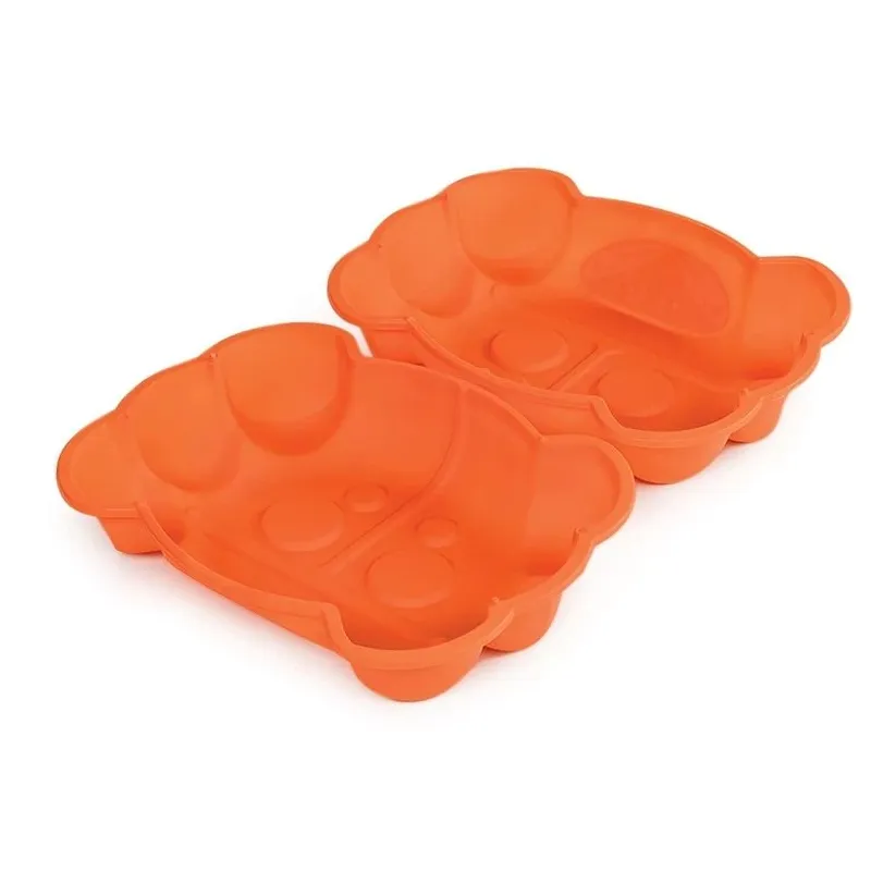 Smilšu kaste Paradiso T00753, 96 x 68 cm, ar vāku, oranža krās.