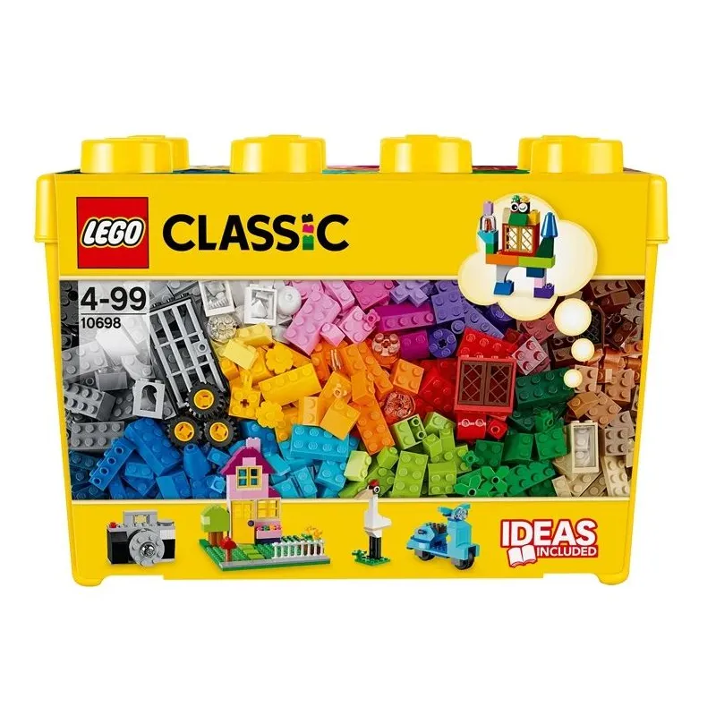 Konstruktors LEGO Classic LEGO Lielā izmēra radošais klucīšu komplekts 10698, 790 gab.