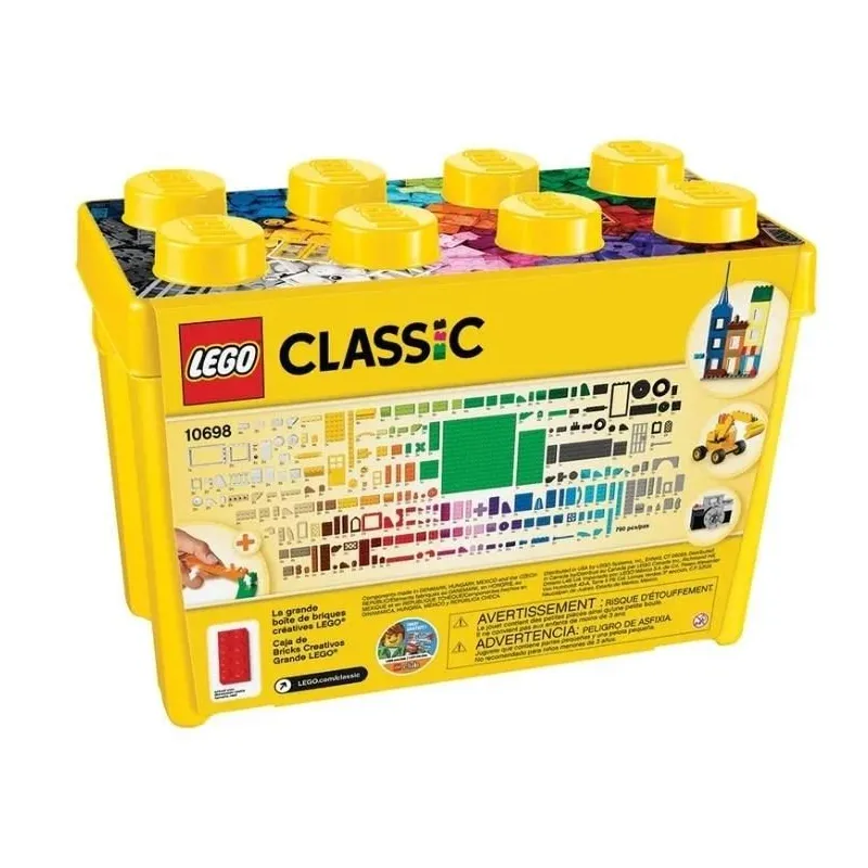 Konstruktors LEGO Classic LEGO Lielā izmēra radošais klucīšu komplekts 10698, 790 gab.