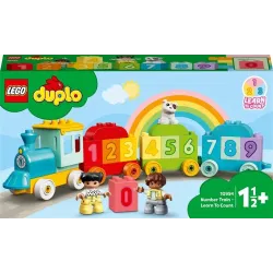 Конструктор LEGO DUPLO My First Поезд с цифрами — учимся считать 10954, 23 шт.
