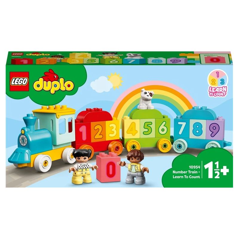 Konstruktors LEGO Duplo 10954. Skaitļu vilciens