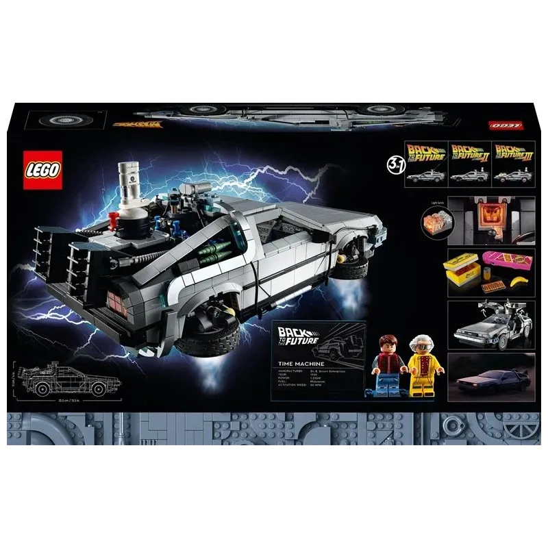 Toy constr lego back to the futu 10300