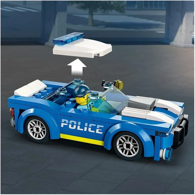 Konstruktors LEGO City Policijas auto 60312, 94 gab.
