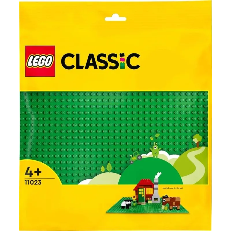 Aksesuārs LEGO Classic Zaļa būvpamatne 11023, 1 gab.