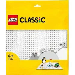 Aksesuārs LEGO Classic Balta būvpamatne 11026