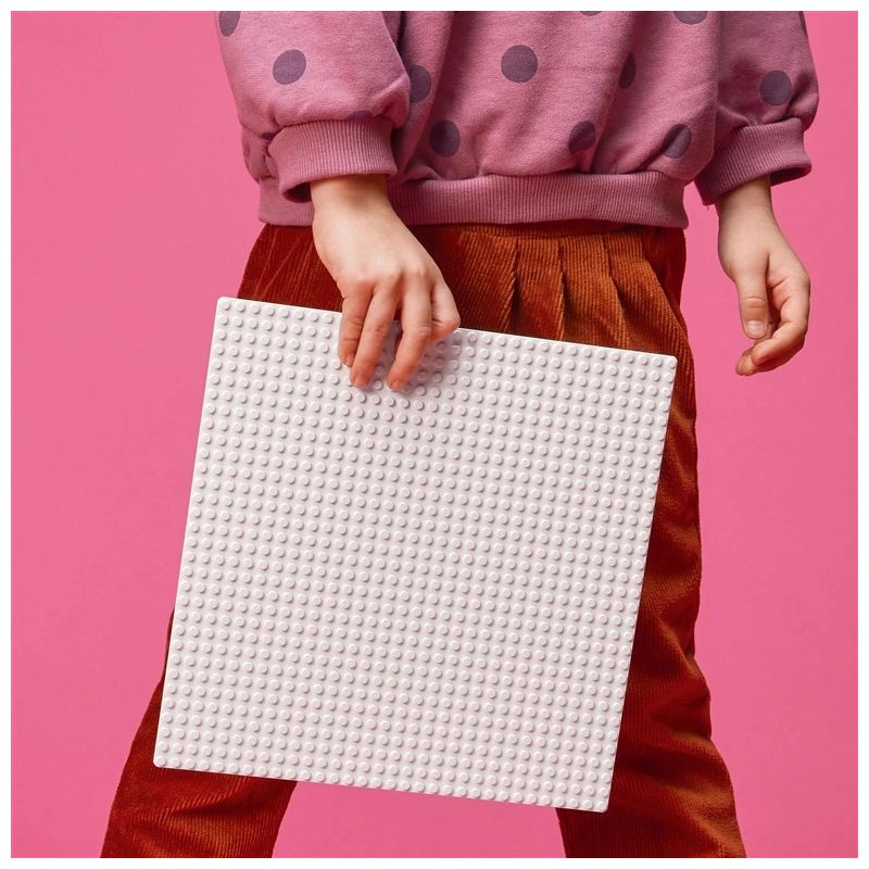 Aksesuārs LEGO Classic Balta būvpamatne 11026