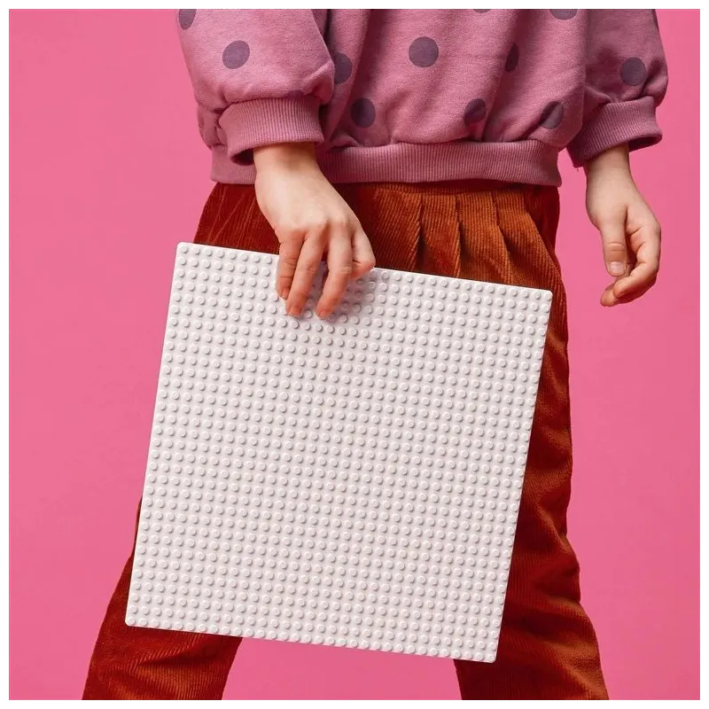 Aksesuārs LEGO Classic Balta būvpamatne 11026, 1 gab.