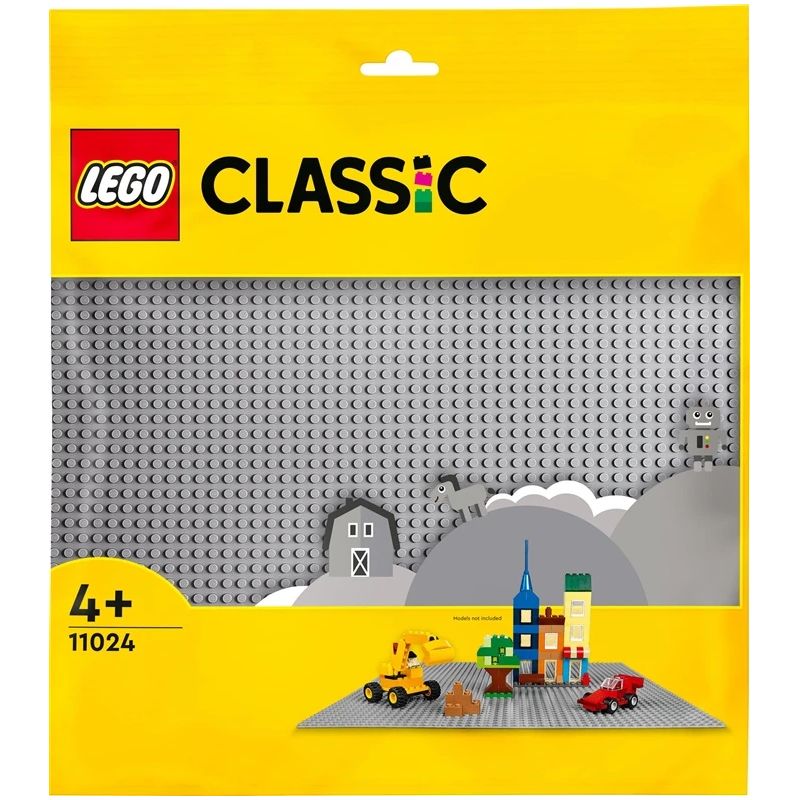 Priedas LEGO Classic Pilka pagrindo plokštelė 11024
