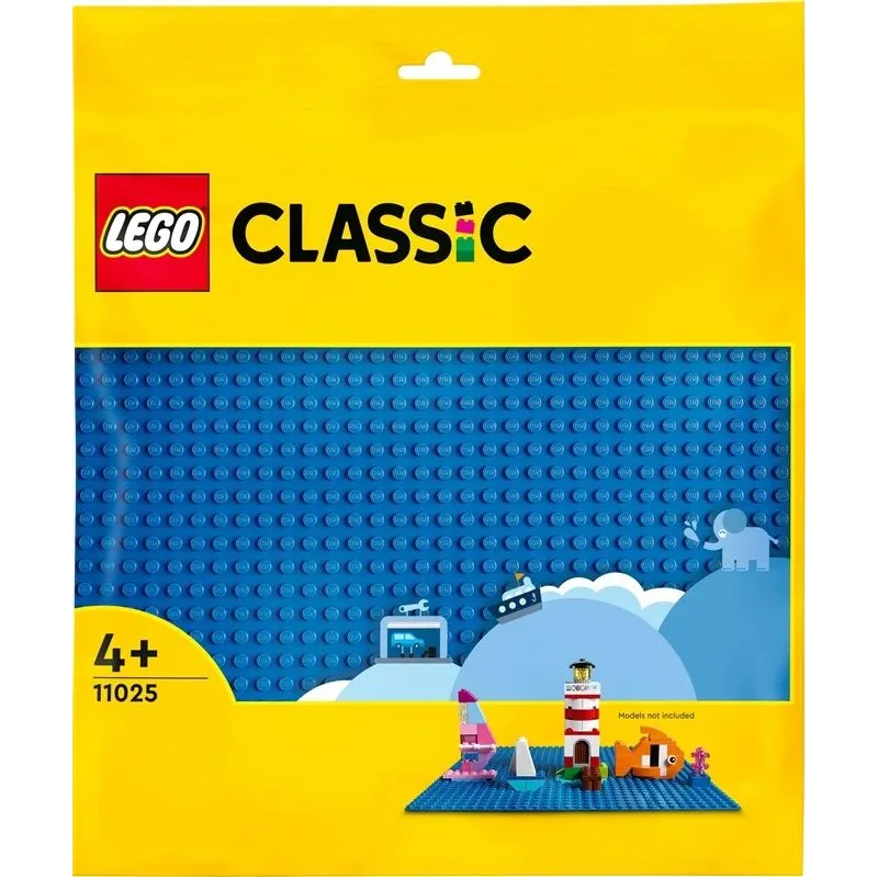 Aksesuārs LEGO Classic Zila būvpamatne 11025, 1 gab.
