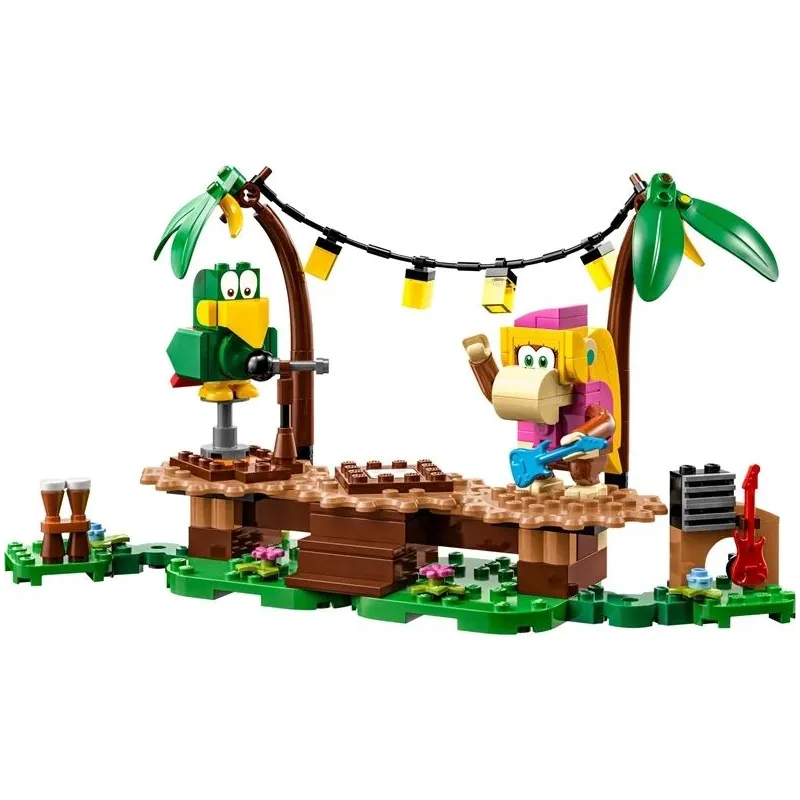 Konstruktors LEGO Super Mario Dixie Kong Jungle Jam paplašinājuma maršruts 71421, 174 gab.