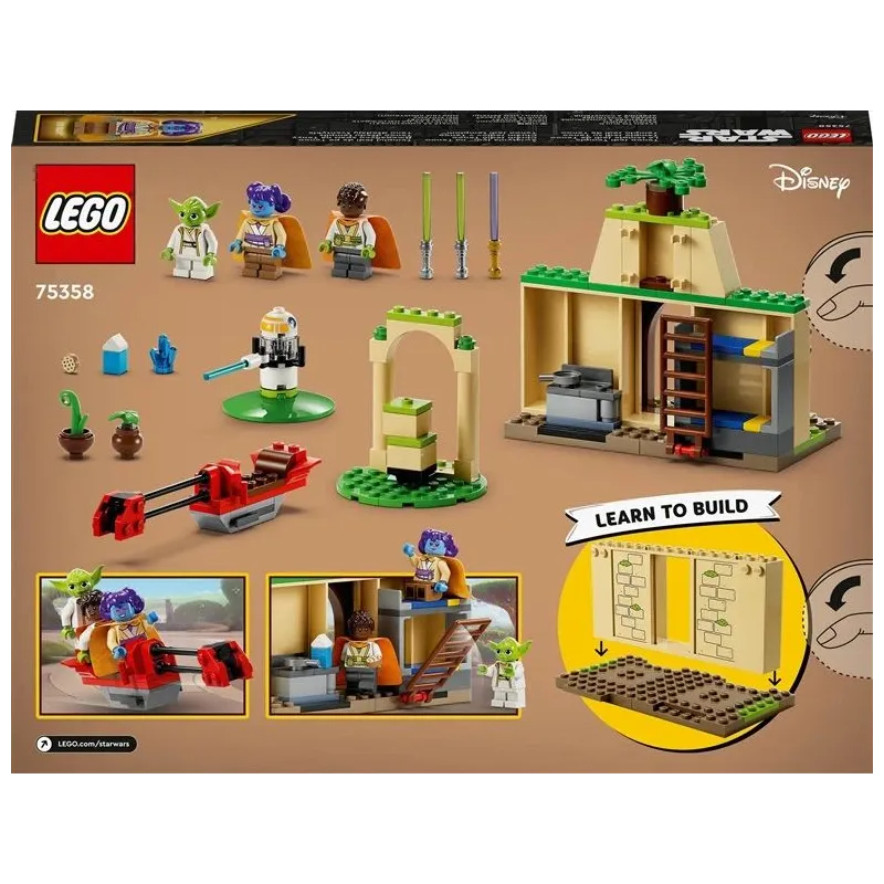 Konstruktors LEGO Star Wars Tenoo džedu templis 75358, 124 gab.