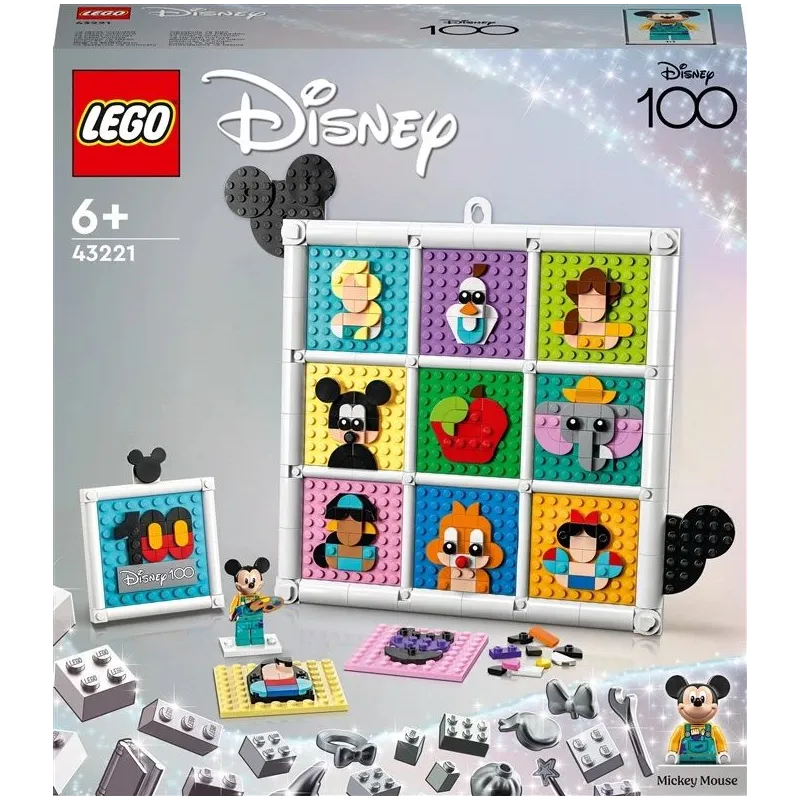 Konstruktors LEGO │ Disney animācijas simtgades leģendas 43221, 1022 gab.