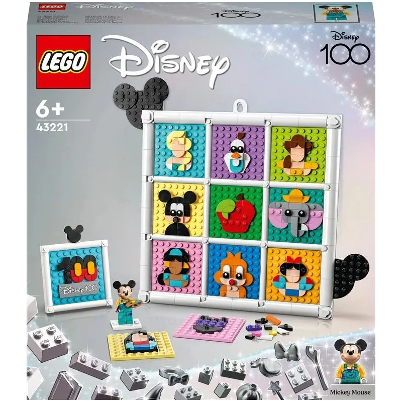Konstruktorius LEGO │ Disney „Disney“ animacijos simbolių šimtmetis 43221, 1022 vnt.
