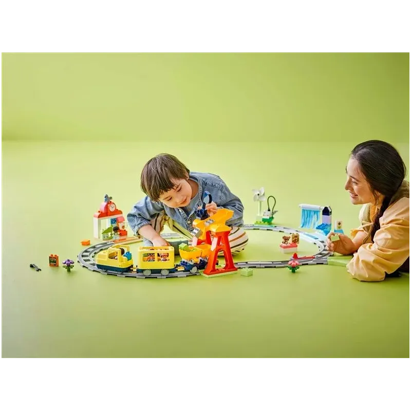 Конструктор LEGO DUPLO Town Big Interactive Community Train 10428, 103 шт.