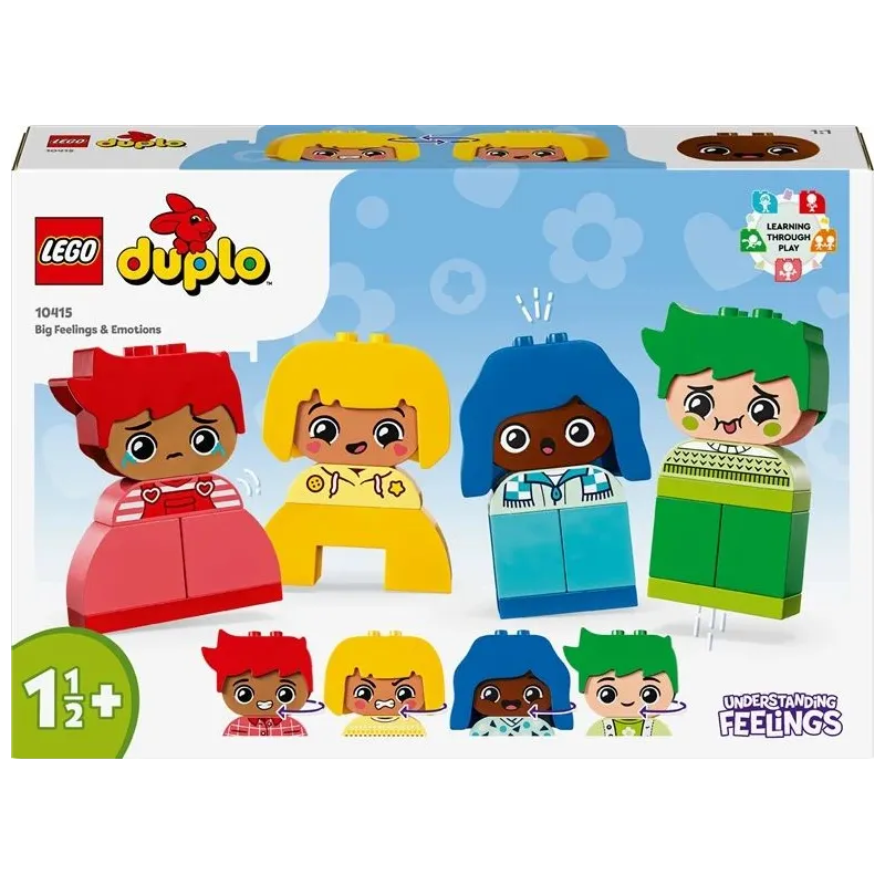 Konstruktors LEGO DUPLO Manas pirmās lielās sajūtas un emocijas 10415