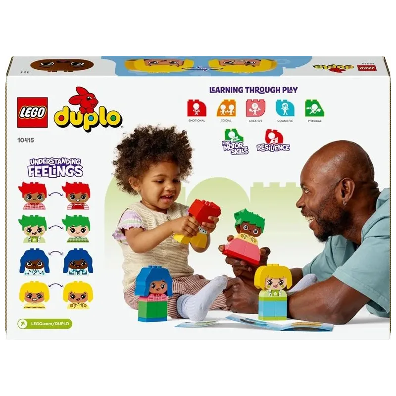 Konstruktors LEGO DUPLO Manas pirmās lielās sajūtas un emocijas 10415