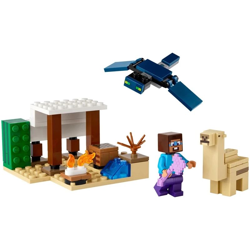 Konstruktorius LEGO Minecraft Styvo ekspedicija dykumoje