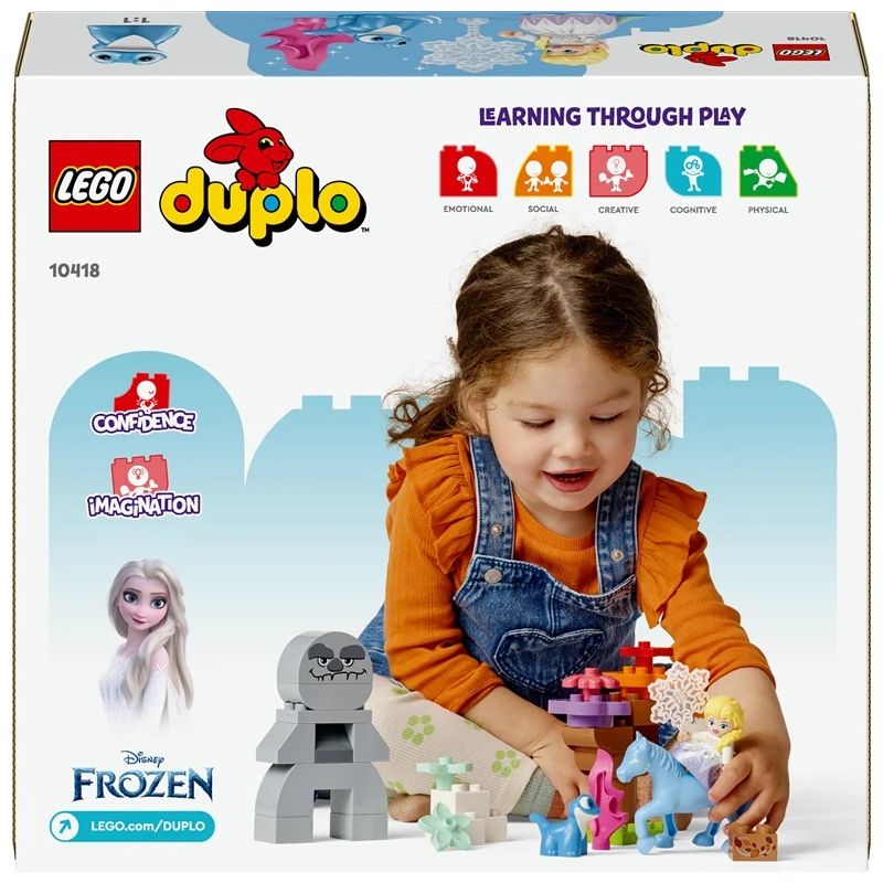 Конструктор LEGO DUPLO - Disney Elsa & Bruni in the Enchanted Forest 10418
