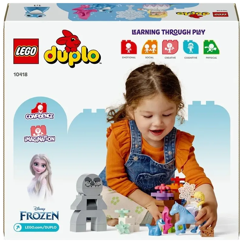 Konstruktors LEGO DUPLO - Disney Elza un Bruni apburtajā mežā 10418