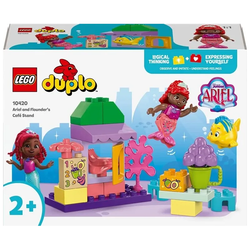 Konstruktors LEGO DUPLO │ Disney Ariela un Plunkšķa kafejnīca 10420