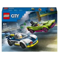 Конструктор LEGO City Police Police Car and Muscle Car Chase 60415, 213 шт.
