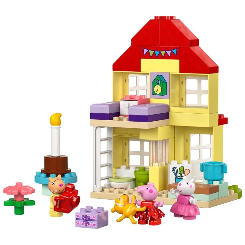 Konstruktors LEGO Duplo Cūciņas Pepas Dzimšanas dienas māja 10433