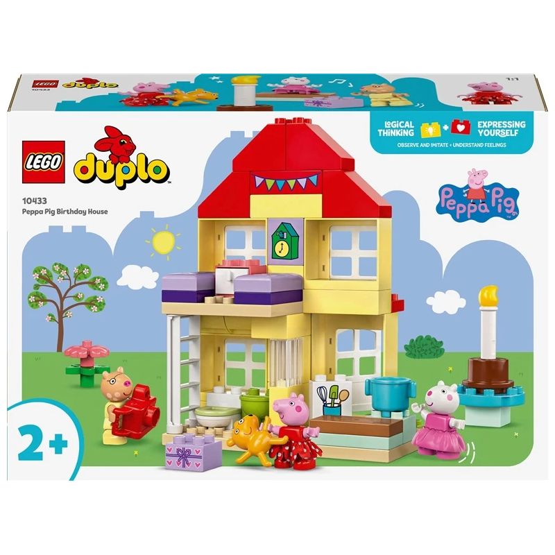 Konstruktors LEGO Duplo Cūciņas Pepas Dzimšanas dienas māja 10433
