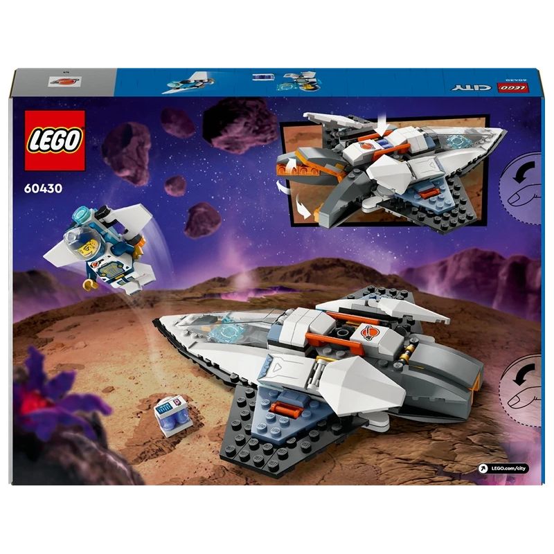Konstruktors LEGO City Starpzvaigžņu kosmosa kuģis 60430