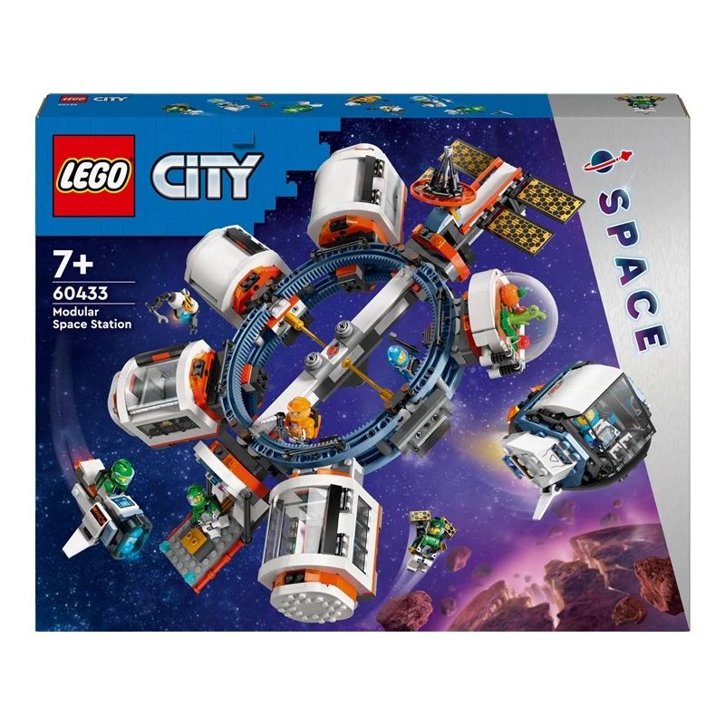Konstruktors LEGO City Modulārā kosmiskā stacija 60433, 1097 gab.