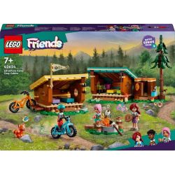 Конструктор LEGO Friends Adventure Camp Cosy Cabins 42624, 437 шт.