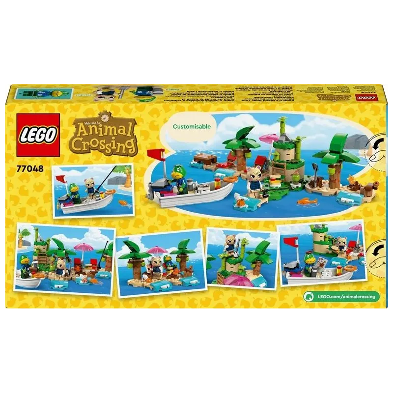 Konstruktorius LEGO Animal Crossing Kapp'n ekskursija į salą 77048