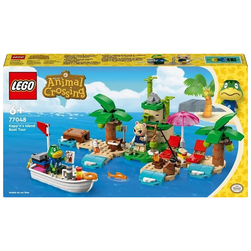 Konstruktorius LEGO Animal Crossing Kapp'n ekskursija į salą 77048