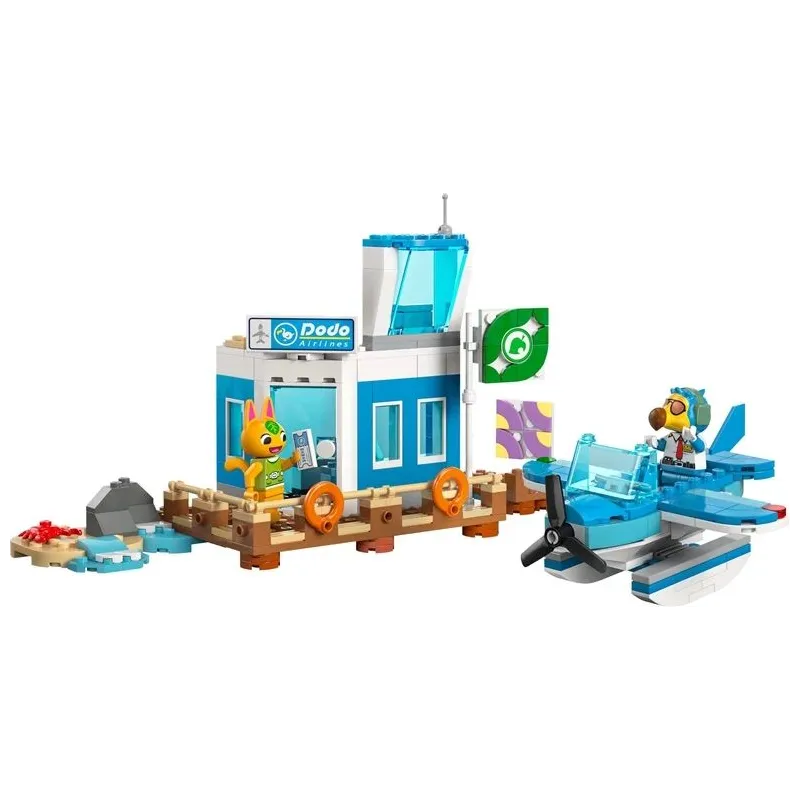 Konstruktors LEGO Animal Crossing Lido ar Dodo Airlines 77051