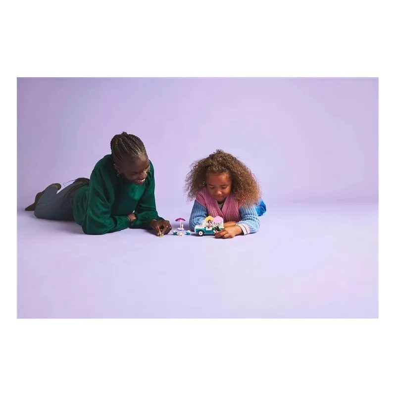 Konstruktors LEGO Friends Hārtleikas pilsētas saldējuma busiņš 42644, 92 gab.