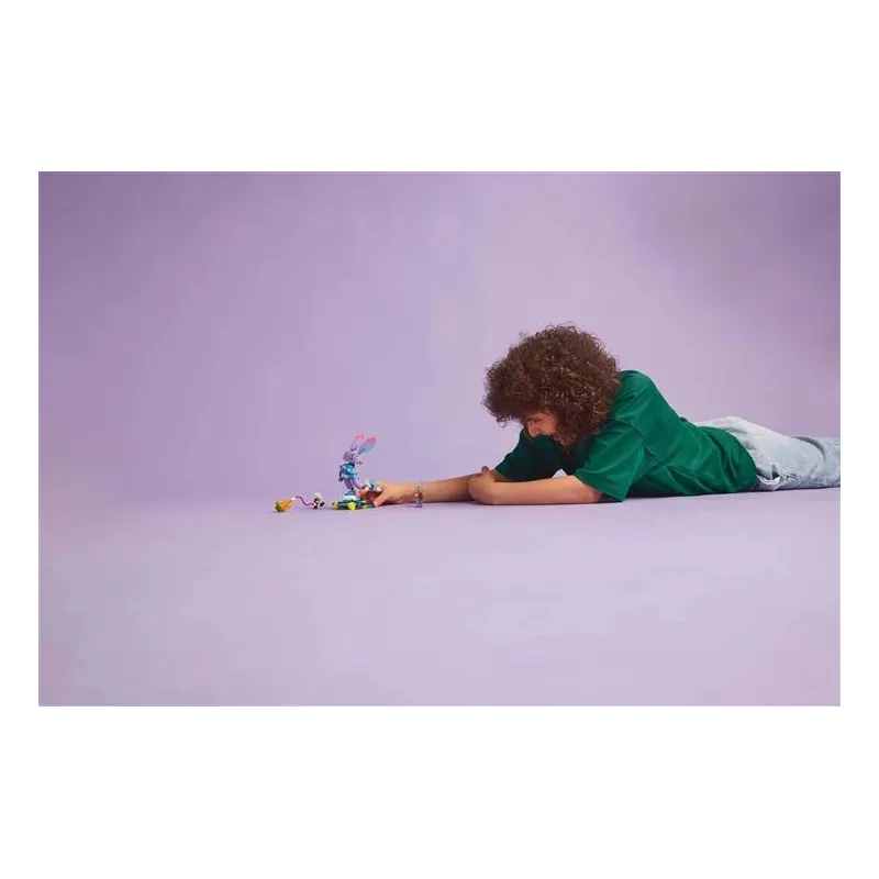Konstruktors LEGO DREAMZzz Izzie un spēļu zaķis Bunchurro 71490, 252 gab.