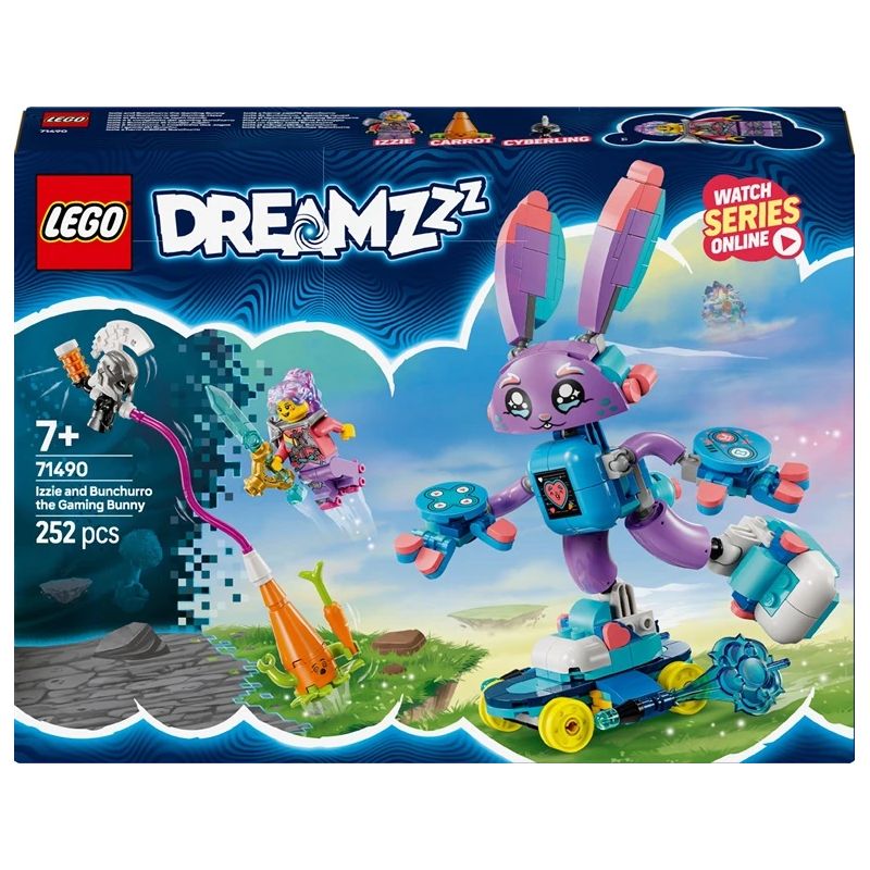 LEGO DREAMZzz Izzie and Bunchurro the Gaming Bunny. 252 vnt