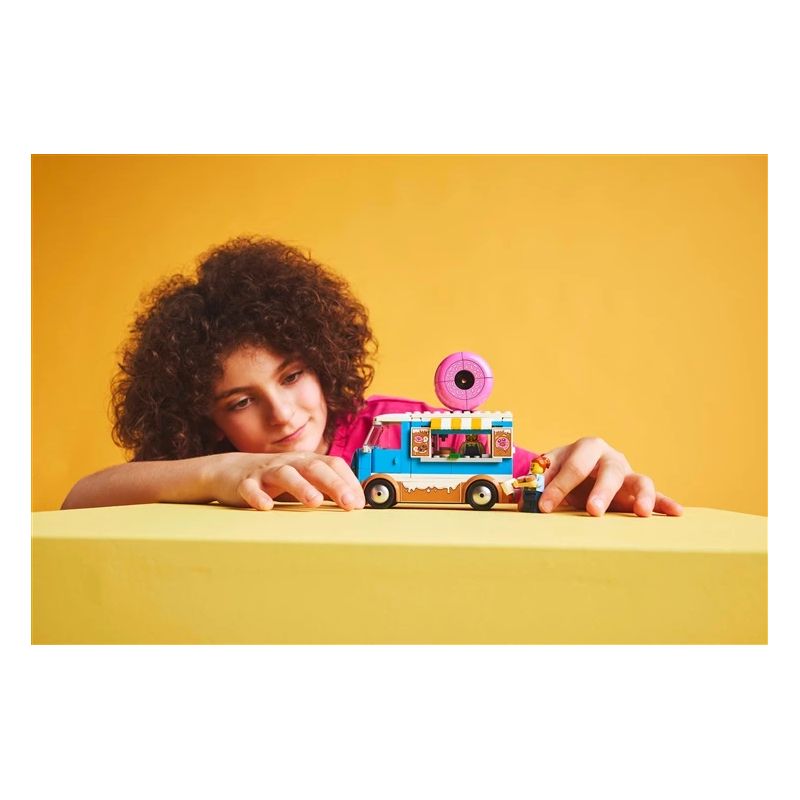 Toy constructor lego donut truck 60452