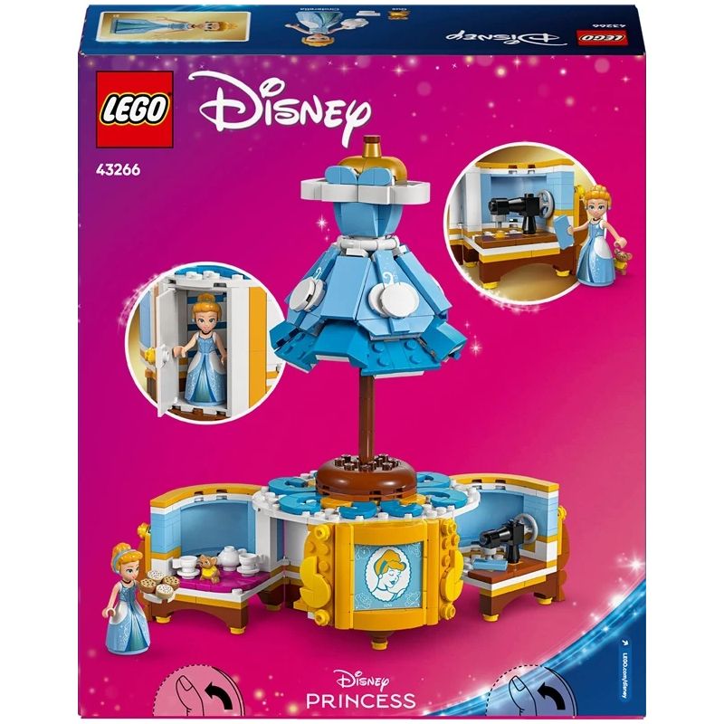 Konstruktors lego pelnrušķ.kleita 43266