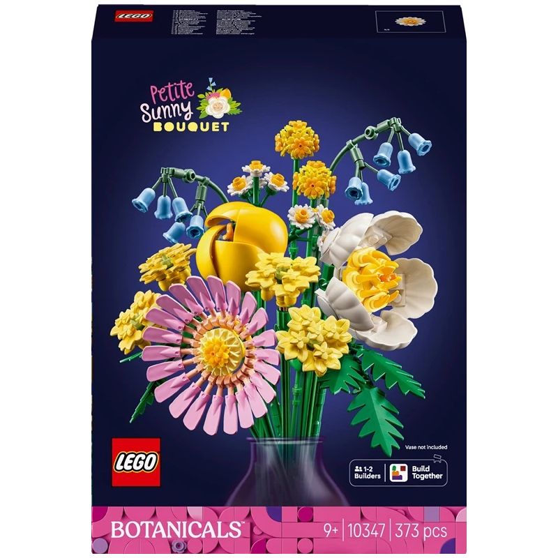 Konstruktor LEGO Botanicals Väike päikeseline kimp 10347, 373 tk