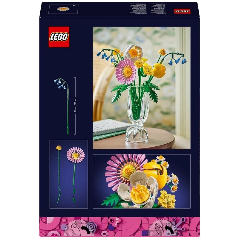 Konstruktor LEGO Botanicals Väike päikeseline kimp 10347, 373 tk