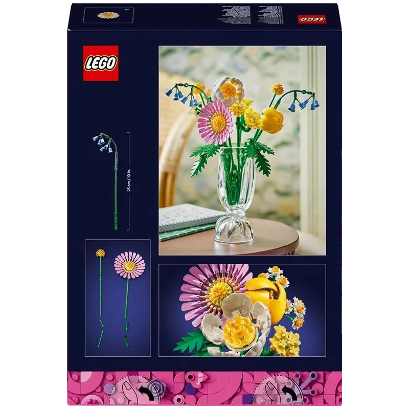 Konstruktor LEGO Botanicals Väike päikeseline kimp 10347, 373 tk
