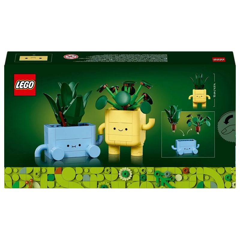 Konstruktorius LEGO Botanicals Happy Plants 10349. 217 vnt.