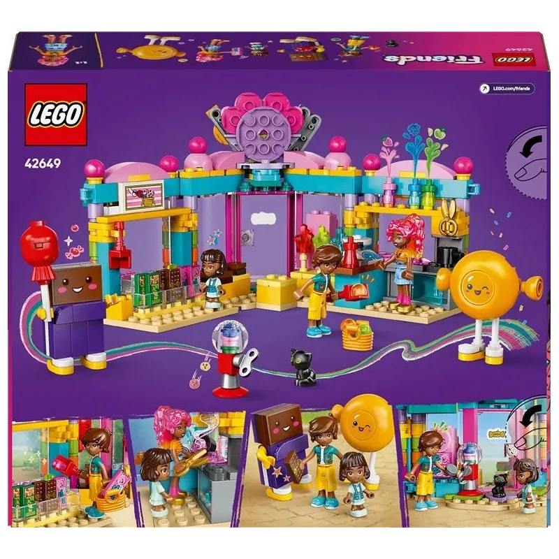 Конструктор LEGO Friends Heartlake City Sweet Shop 42649, 376 шт.