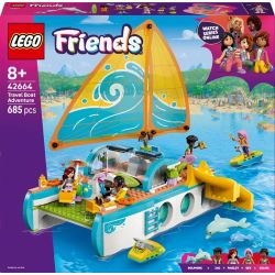 Konstruktorius LEGO Friends Travel Boat Adventure 42664